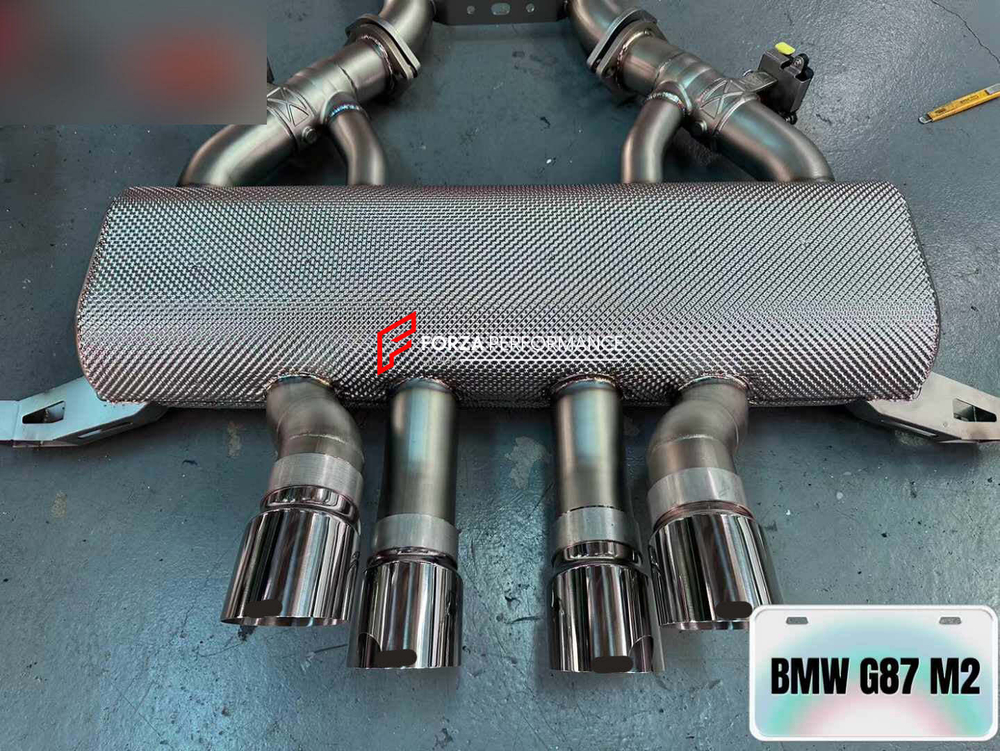 Выхлопная система и задний диффузор для BMW M2 G87 2023+ БМВ