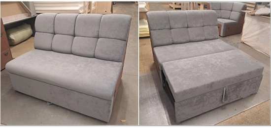 Диван прямой БЕЛМОНТ (секция 2-х местная)