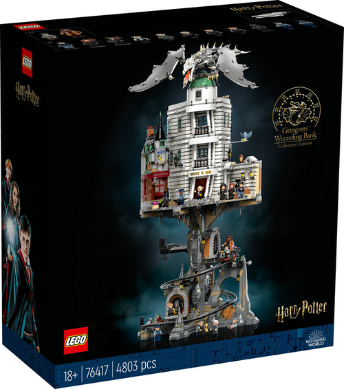 Конструктор LEGO Harry Potter 76417 Гринготтс - Волшебный банк: Коллекционное издание