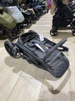 Коляска детская прогулочная Bonnie black свежая зелень