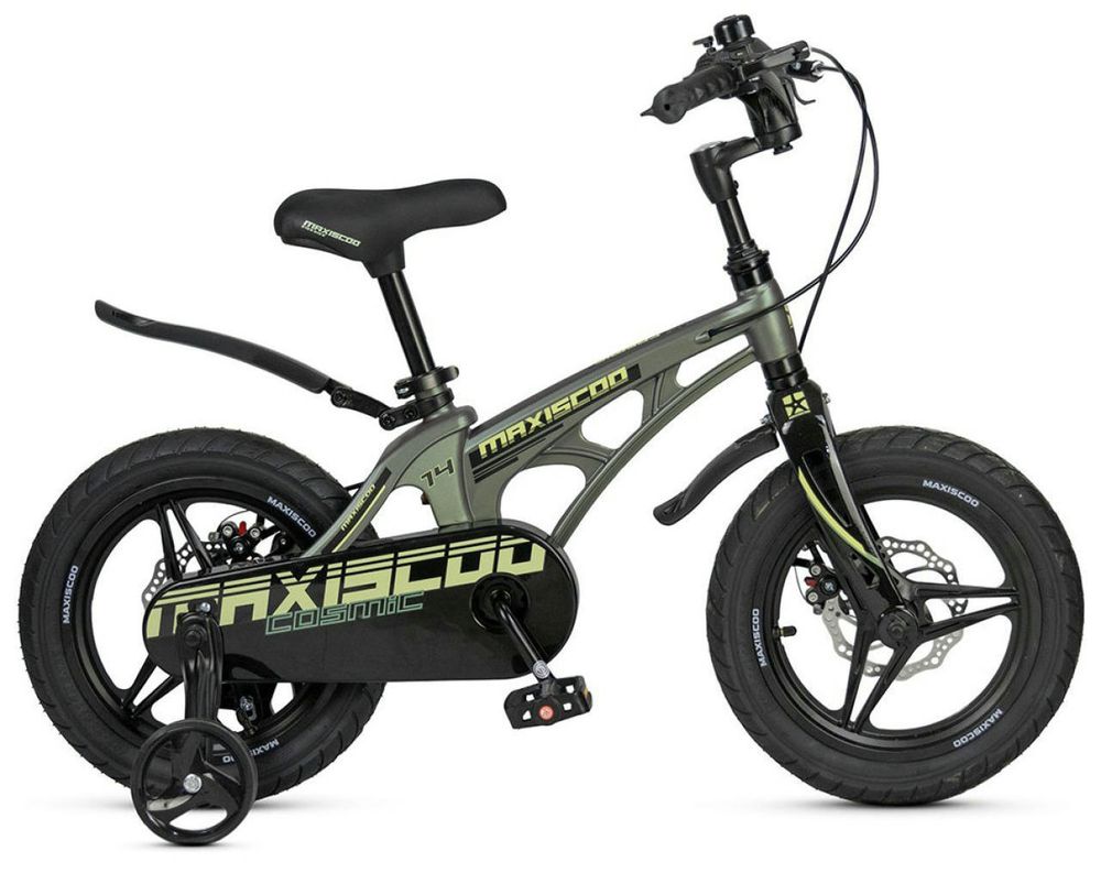 Детский велосипед Maxiscoo Cosmic Deluxe Plus 14'' (2025)