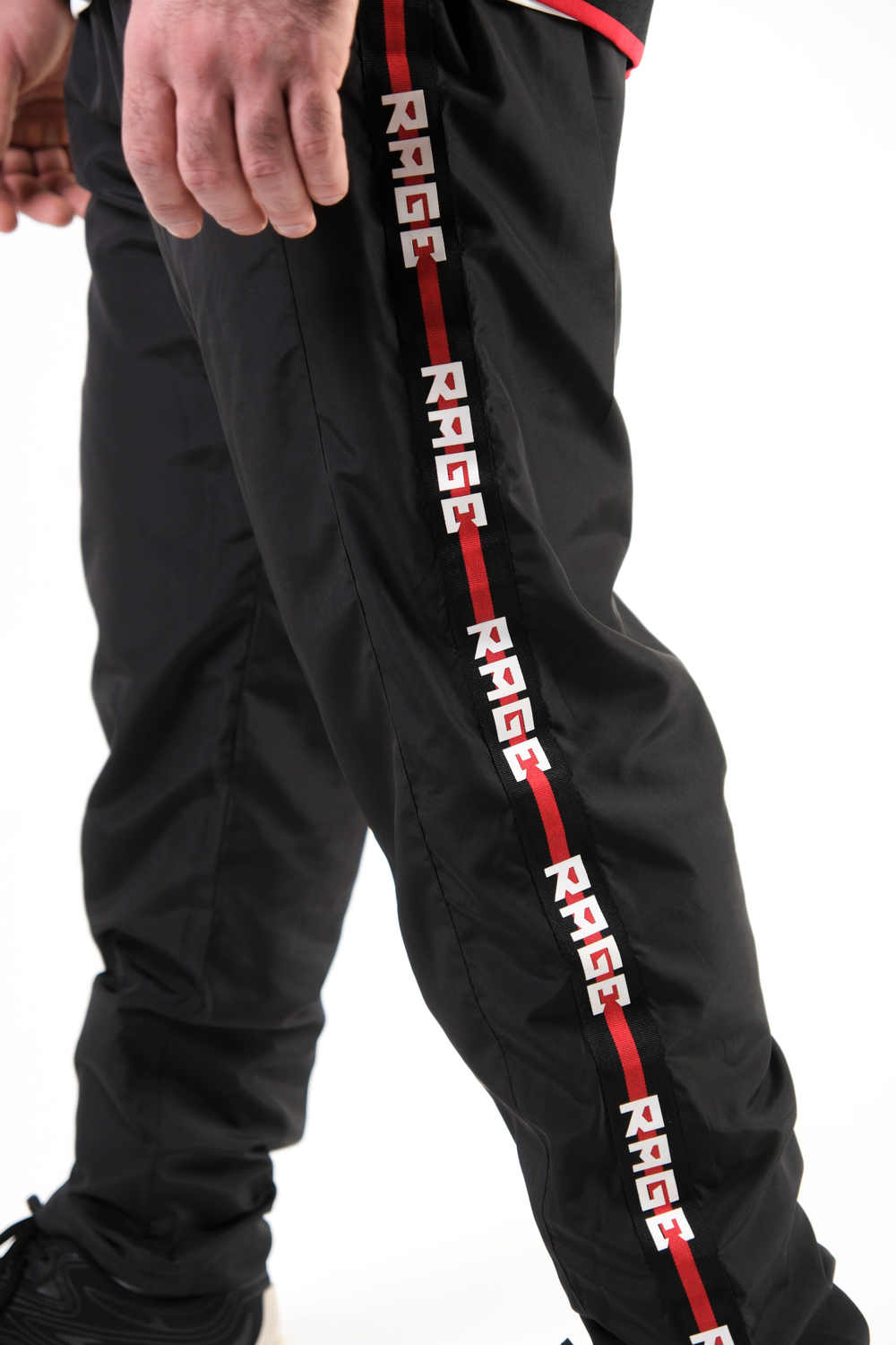 Спортивный костюм с лампасами Rage black арт.: HY27159