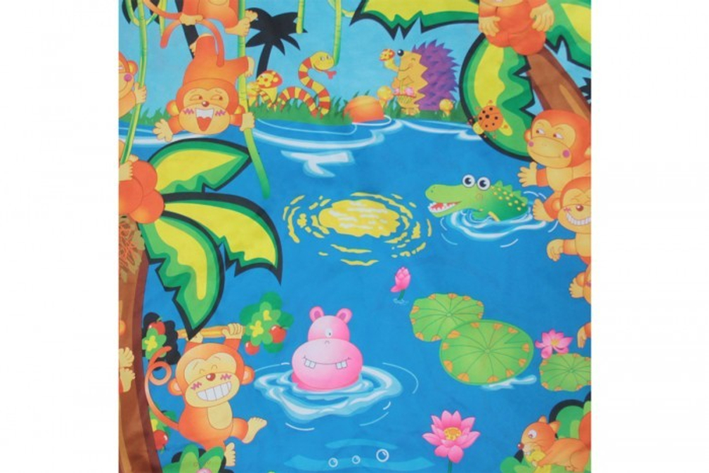 Развивающий коврик "Озеро Дружбы", игрушки, зеркало