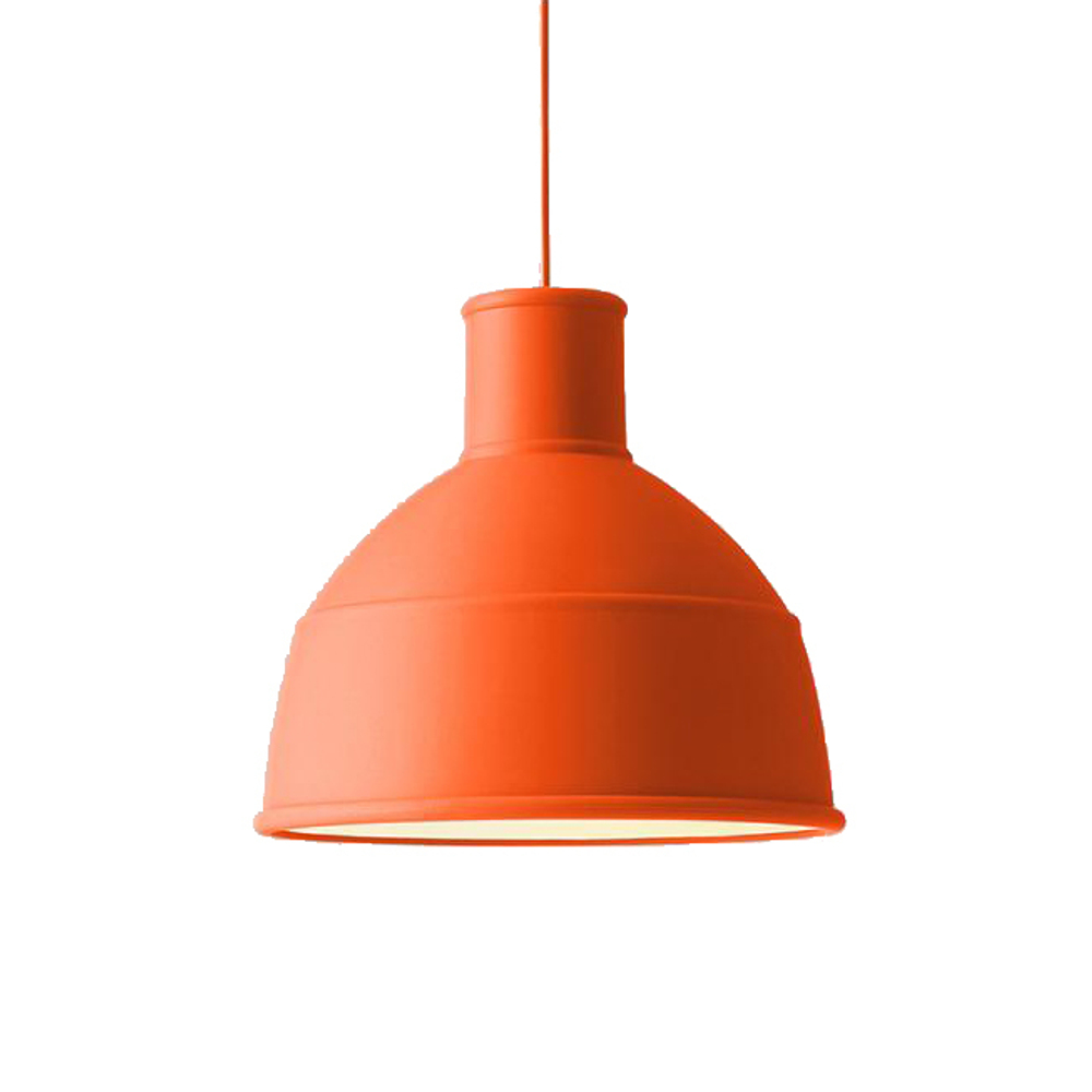 Pendant design lamp  Unfold by Muuto D32 (Orange)