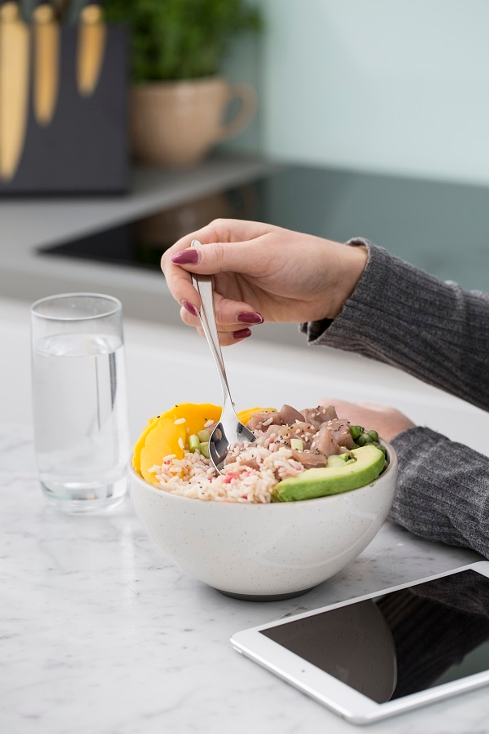 Ложка десертная organic