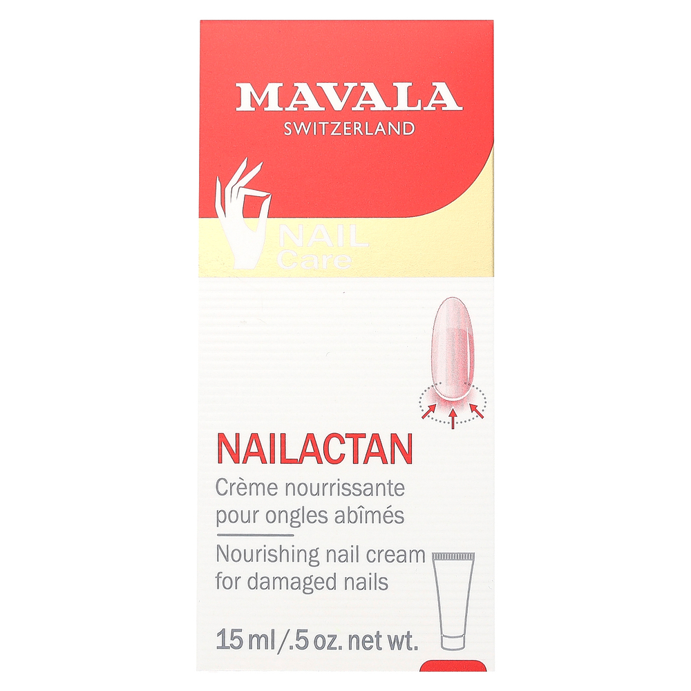 Mavala, Nailactan, питательный крем для ногтей (в удобном тюбике), 15 мл (0,5 унции)