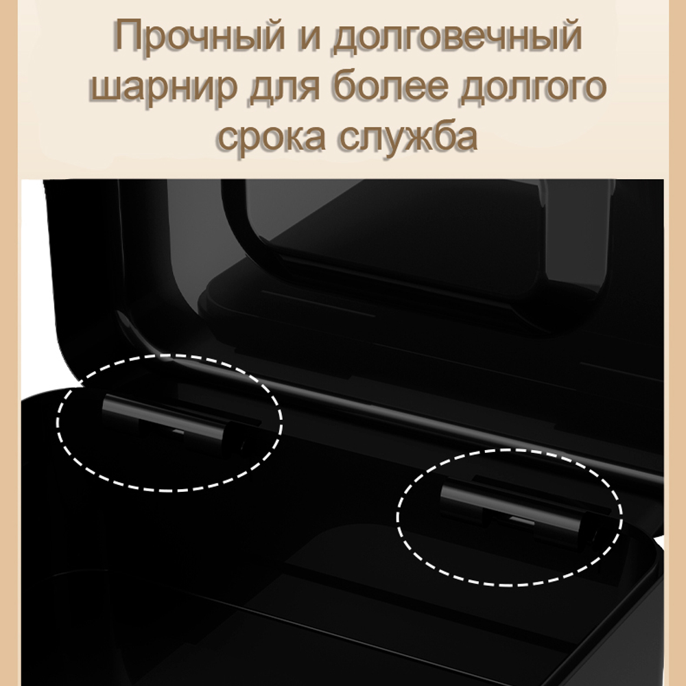 Ящик для денег DELI, 85х250х180 мм, 1,2 кг, сталь, черный