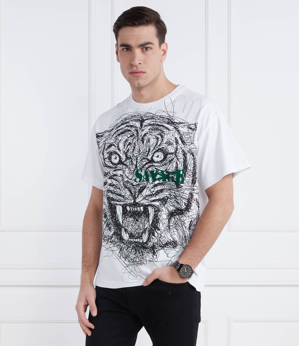 Футболка Just Cavalli - белый(76OAHG03CJ318)