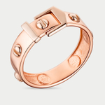 Кольцо для женщин из розового золота 585 пробы без вставок (арт. к4392)