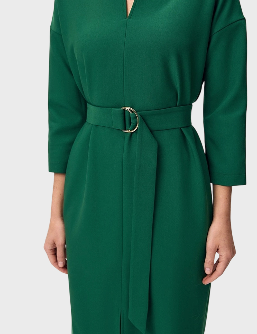 Платье с поясом Pompa