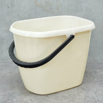 Ведро 13л "Malta" прямоугольное (бежевый)
