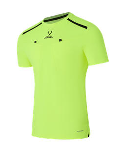 Футболка судейская DIVISION PerFormDRY Referee Tee, желтый неон