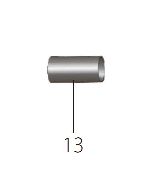 Запчасть №13 для FDPAG-Т9ZG. Защитная гильза