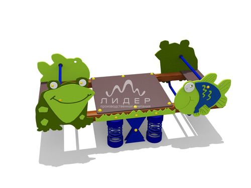 Качели-балансир двойные на пружинах 04654