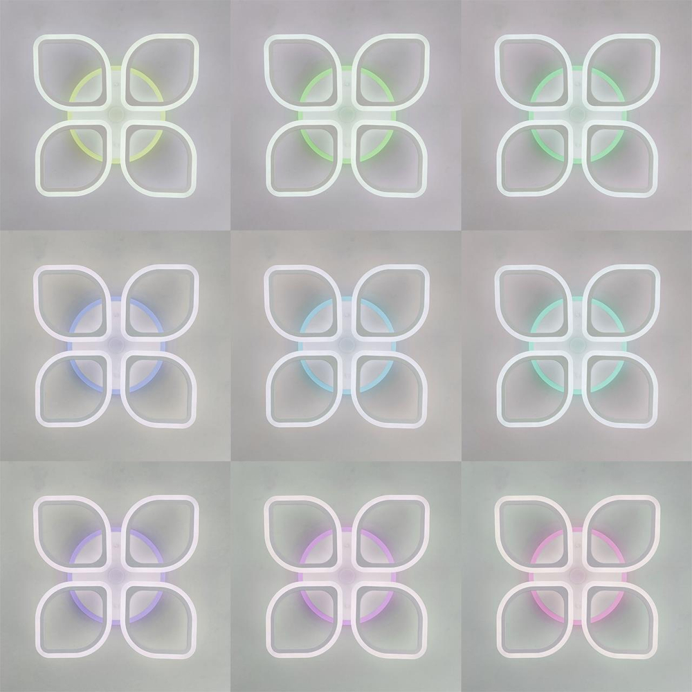 Потолочная светодиодная люстра Citilux Ромби Смарт CL236A140E