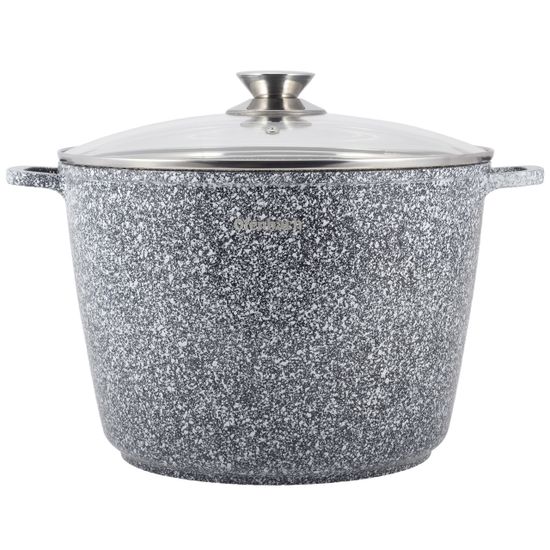 Кастрюля 10 л. из литого алюминия Ofenbach NB 100504 с мраморным антипригарным покрытием