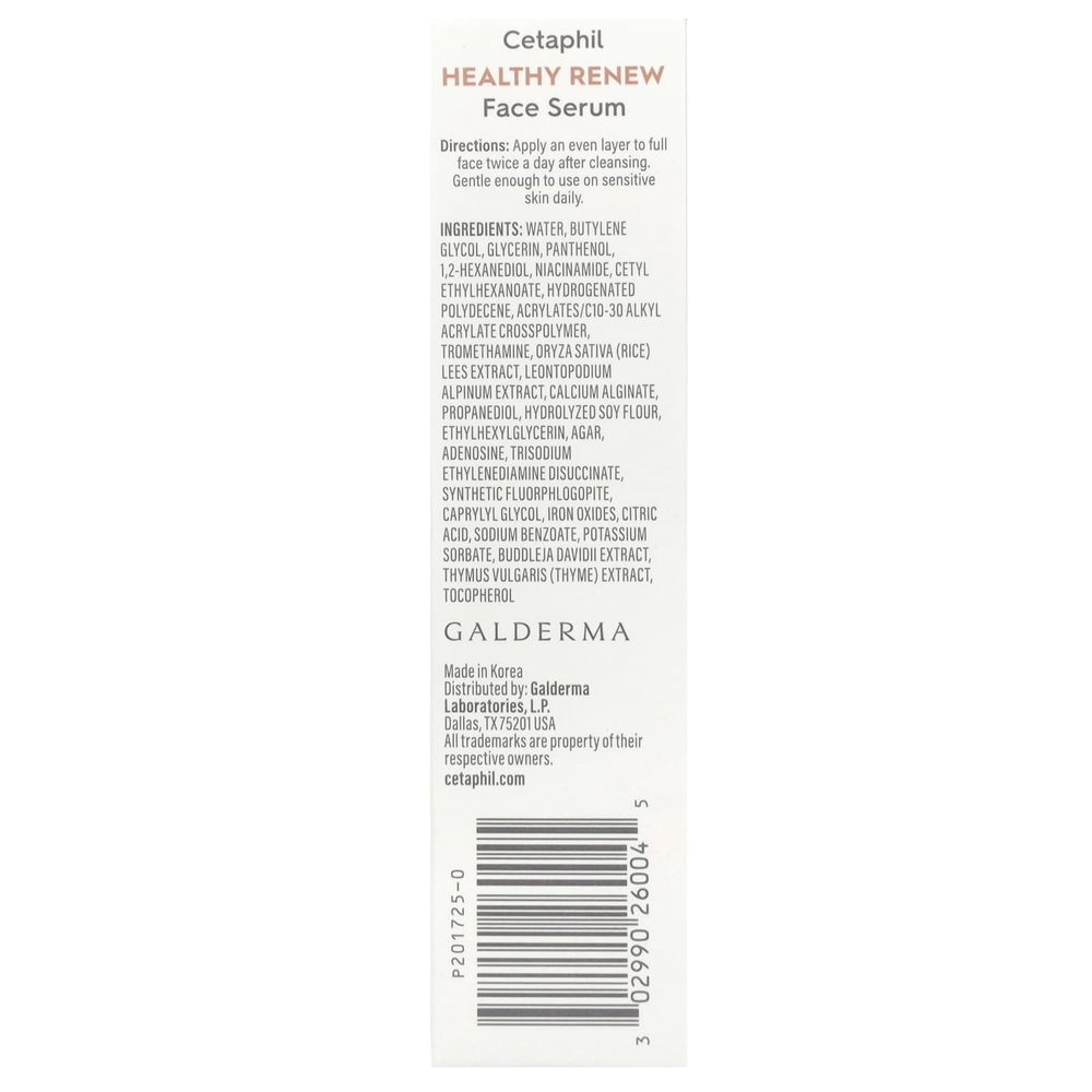 Cetaphil, Healthy Renew, сыворотка для лица, без отдушек, 28 г (1 унция)