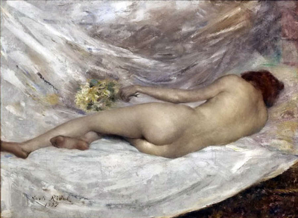 Louis Ridel (1866-1937) - эротическое искусство французского художника