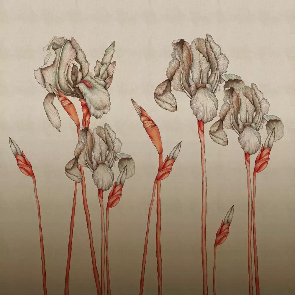 Цифровое панно ID Wall ORANGE IRIS