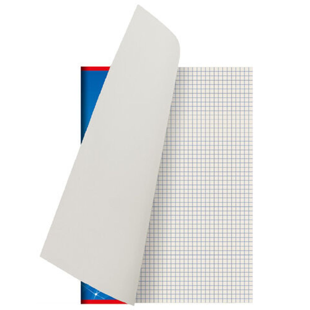 Тетрадь А4 96 л. STAFF Basic скоба, клетка, офсет №2 ЭКОНОМ, обложка картон, ЭКСКЛЮЗИВ, 402651, 3шт