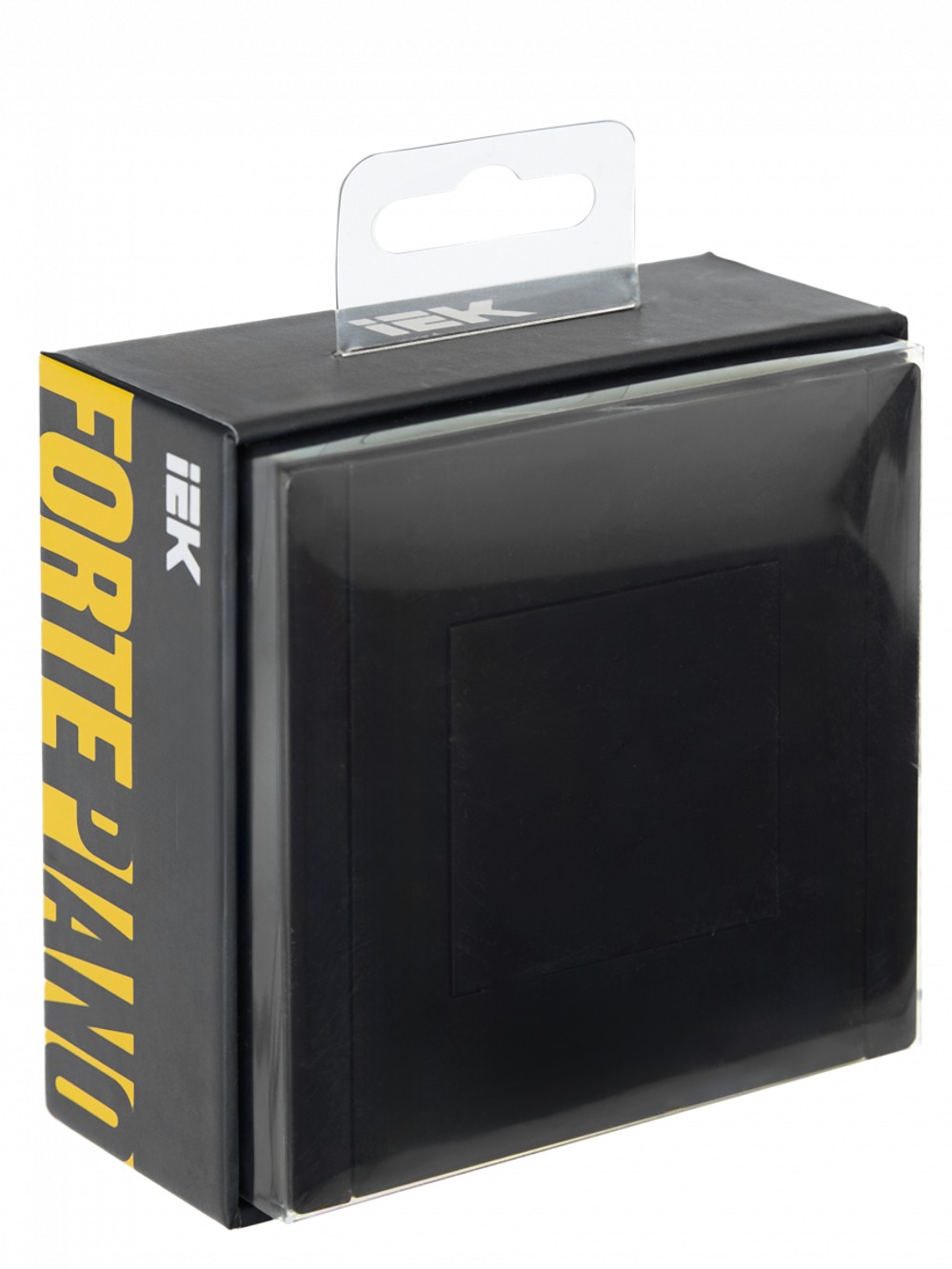 FORTE&PIANO Заглушка с суппортом FP141 черный IEK