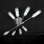 Citilux Хеликс CL109181 Люстра потолочная Матовый Хром