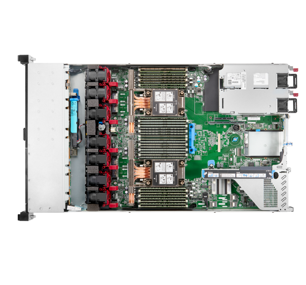 Стоечный сервер - HP Enterprise ProLiant DL360  Gen10 Plus, 1U, 8x 2.5“, 1x Xeon[4309Y] 8 Cores, 32Gb, P55240-B21