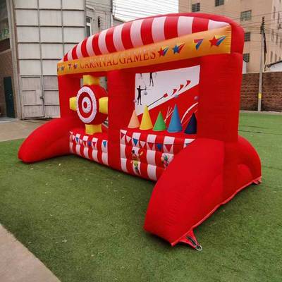 Надувной дартс «Карнавал игр» на подкачке, диаметр 1 м, размер 4×2,6×2 м