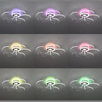 Citilux Джемини CL229251E LED RGB Люстра с пультом Хром