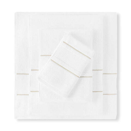 Полотенце Prado White/Sand (70 x 140 см)