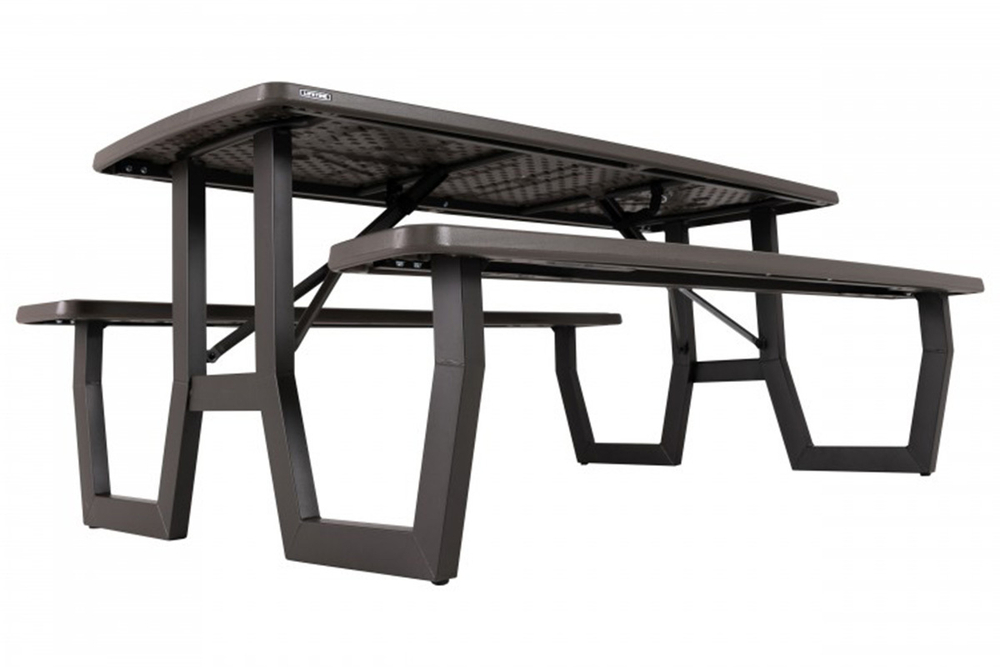 Стол складной с лавочками Lifetime для пикника