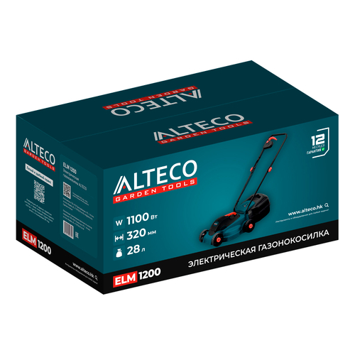 Газонокосилка электрическая ALTECO ELM 1200