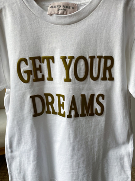 Хлопковая футболка Alberta Ferretti, 128