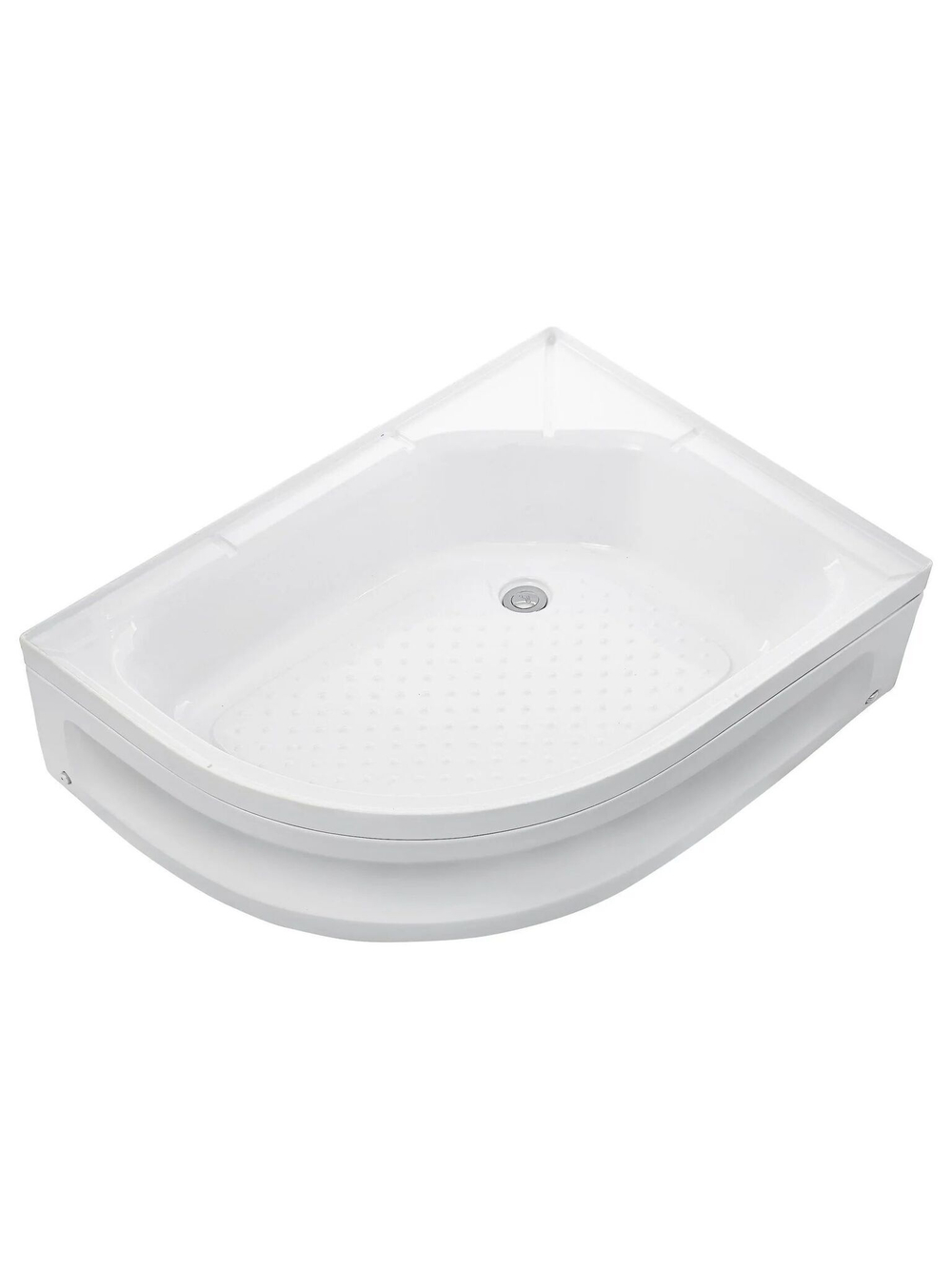 Душевая кабина МОНОМАХ  МОНОМАХ Б/К 120/80/24 МЗ R 120х80 см,  прозрачное с рисунком стекло, поддон средний, правосторонняя