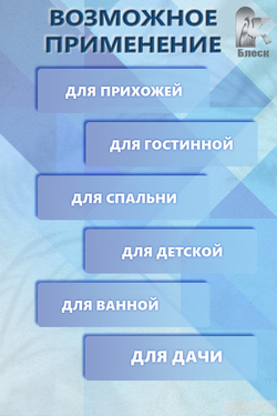 Полочка стеклянная угловая 6 мм