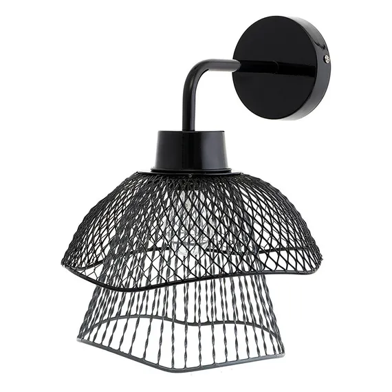 Светильник настенный vinger, 25х30х33 см, черный