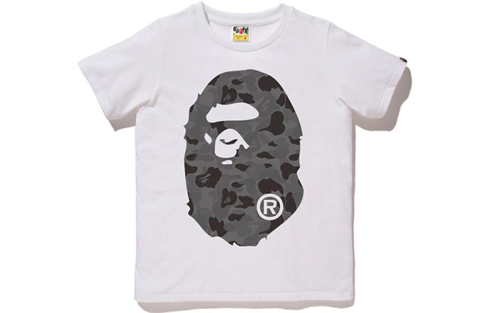 A Bathing Ape Abc Camo Big Ape Head Tee