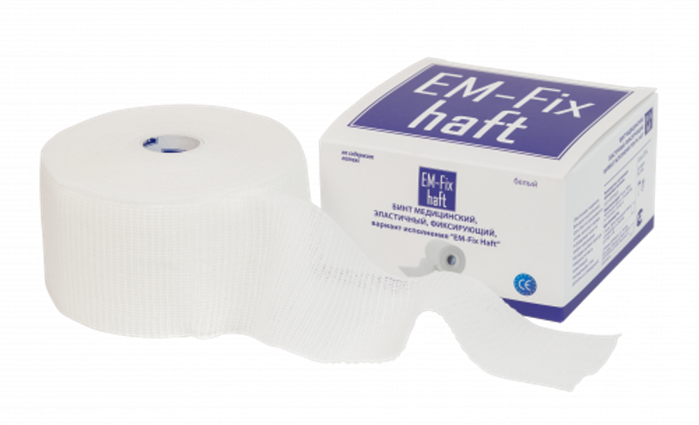ЕМ-Fix Haft, Бинт медицинский эластичный самофиксирующийся