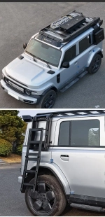 Платформа на крышу для iCar V23 Chery 2024 Айкар багажник на крышу боковая лестница боковой столик