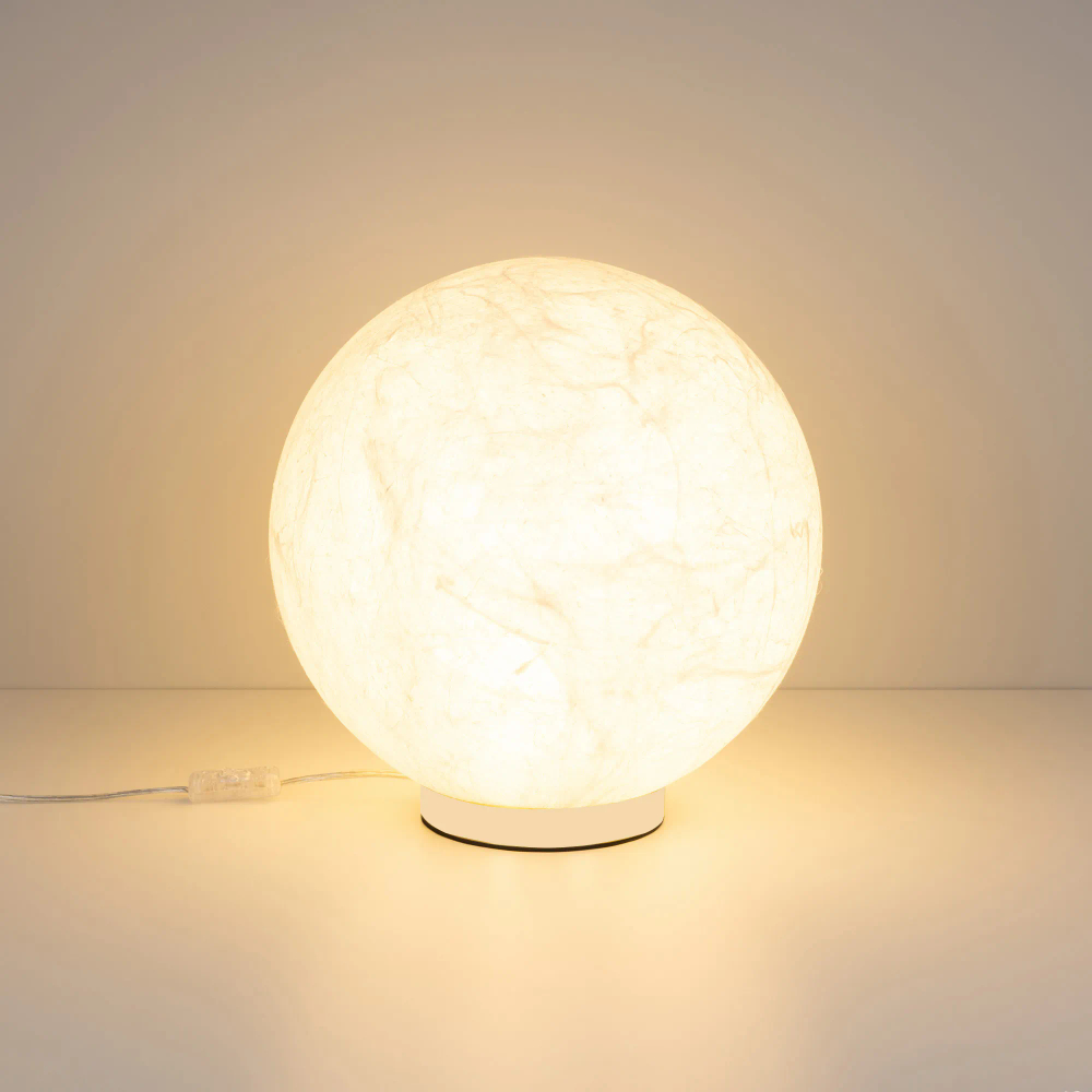 Светильник SP-SILKA-TAB-R350-11W Warm2700 (WH, 330 deg, TOUCH-DIM) (Arlight, IP20 Натуральный шелк, 3 года) 056889