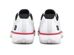 Мужские теннисные кроссовки Wilson Rush Lite 5 - white/black/infrared