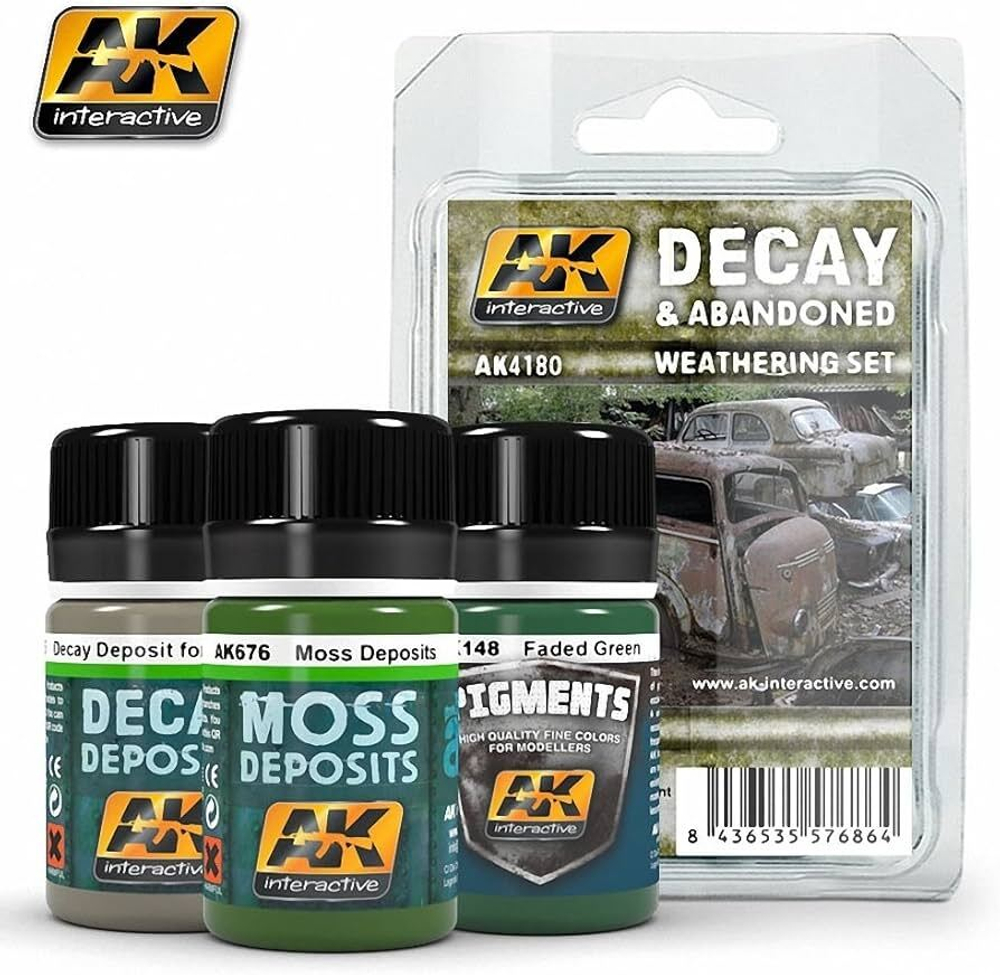 Набор красок AK Interactive Decay & Abandoned Weathering Set