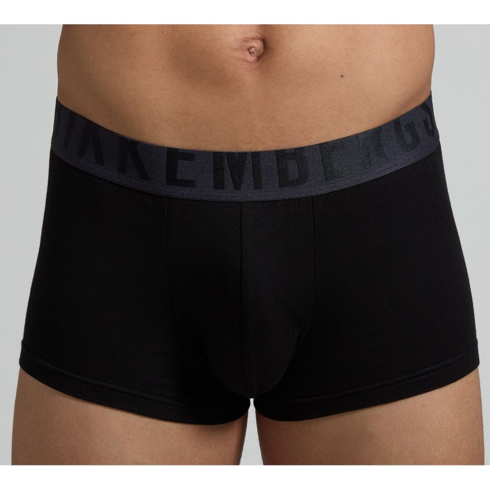 Мужские трусы хипсы (черный, красный) набор 2 в 1 Bikkembergs CUT BKK51UTR22BI/2