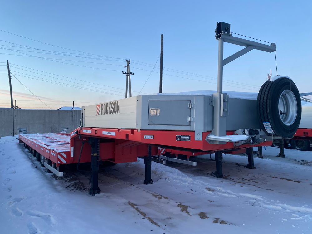 ROCKSON 9891* Полуприцеп тяжеловоз 7 осей 989147 (Раздвижной)
