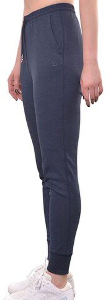 Женские теннисные брюки Wilson Slim Jogger - классический темно-синий