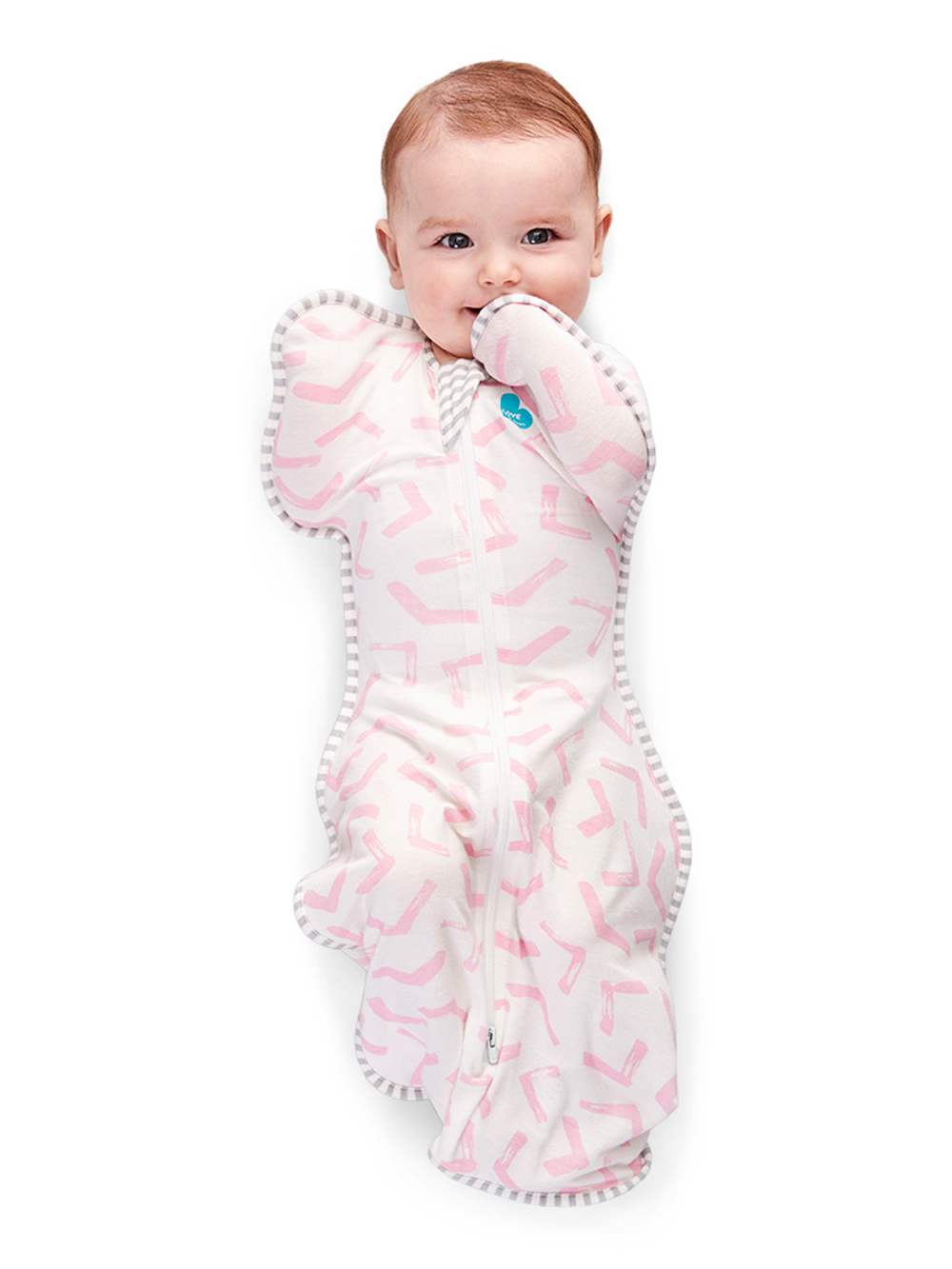 Спальный мешочек 1-го этапа Love To Dream Swaddle UP Bamboo Розовый