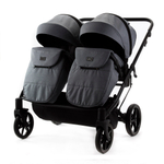 Детская универсальная коляска Adamex LEO DUO (2в1) DUO-TK60 - Серый