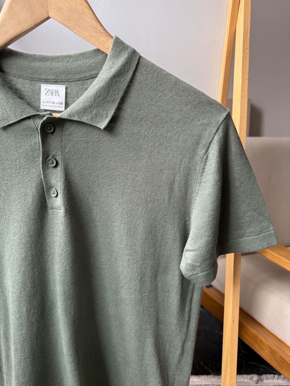 Хлопковое поло Zara, 152