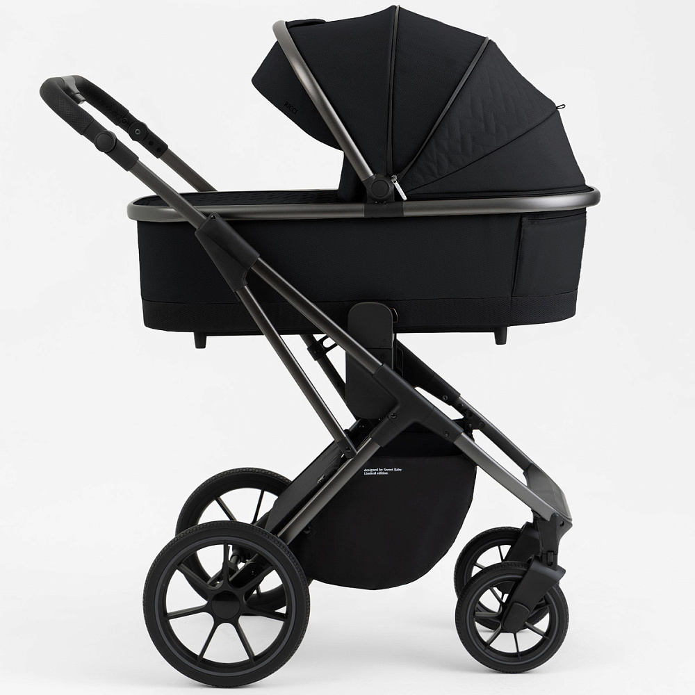 Коляска 3 в 1 Sweet Baby Ricci + автокресло Premier Grey Black