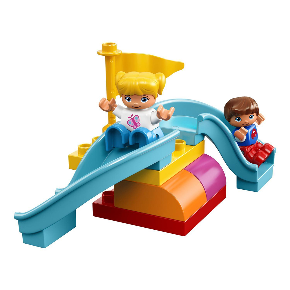 LEGO Duplo: Большая игровая площадка 10864 — Large Playground Brick Box — Лего Дупло